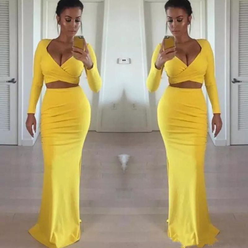 yellow debs dress