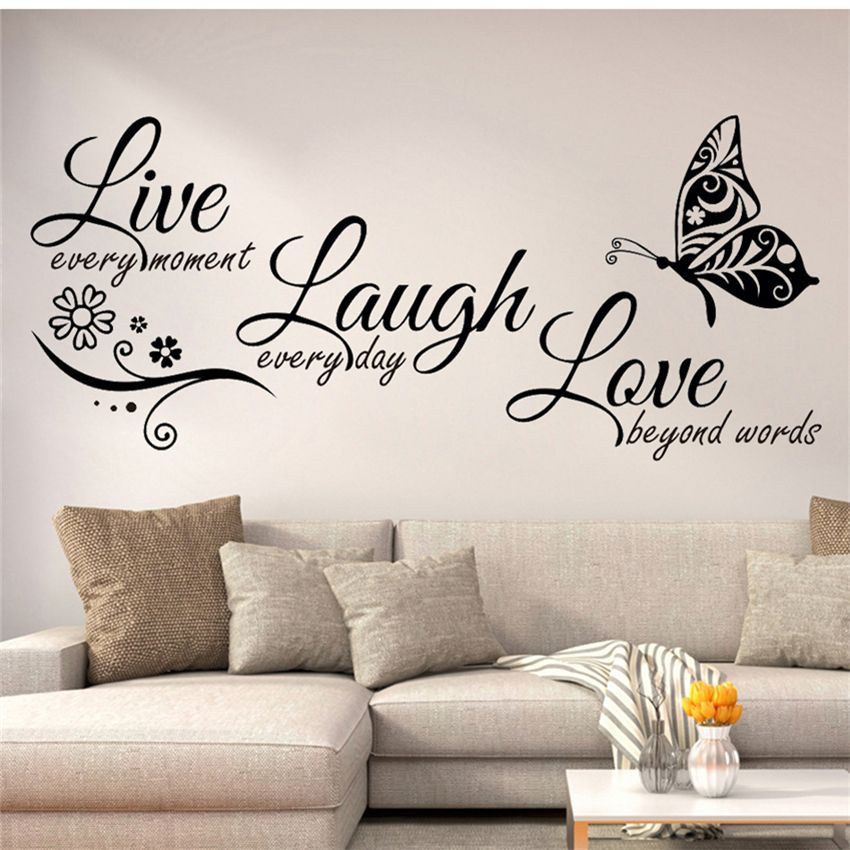 bedroom wall art stickers