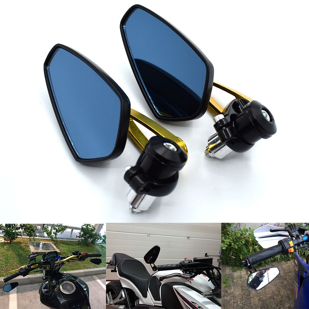 7/8 22MM Manubrio In Lega Di Alluminio Motocychi Specchietti Retrovisori  Moto End Specchietti Laterali Moto Accessori Moto Da 25,42 € | DHgate Italy