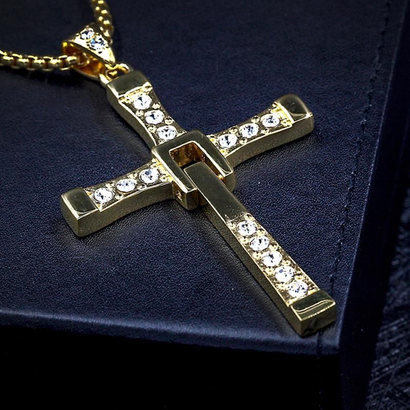 Furious Cross Necklace Pendant Movie 