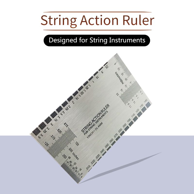 2020 String Action Ruler Accessories Folk Classical Electric