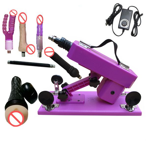 Sex Machine Gun with Dildo Accessories