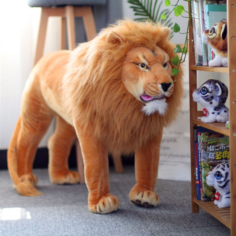 giant stuffed lion toy