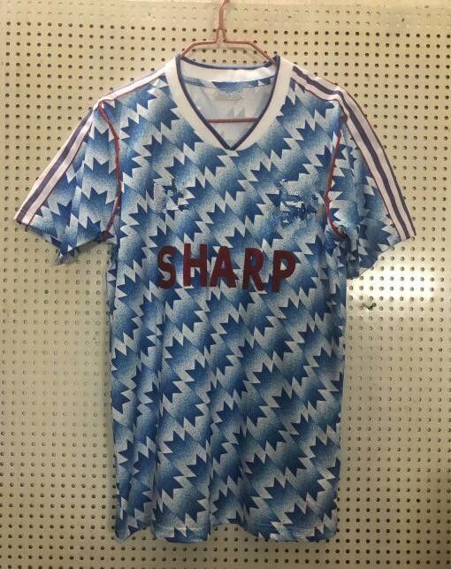 vintage man united jersey