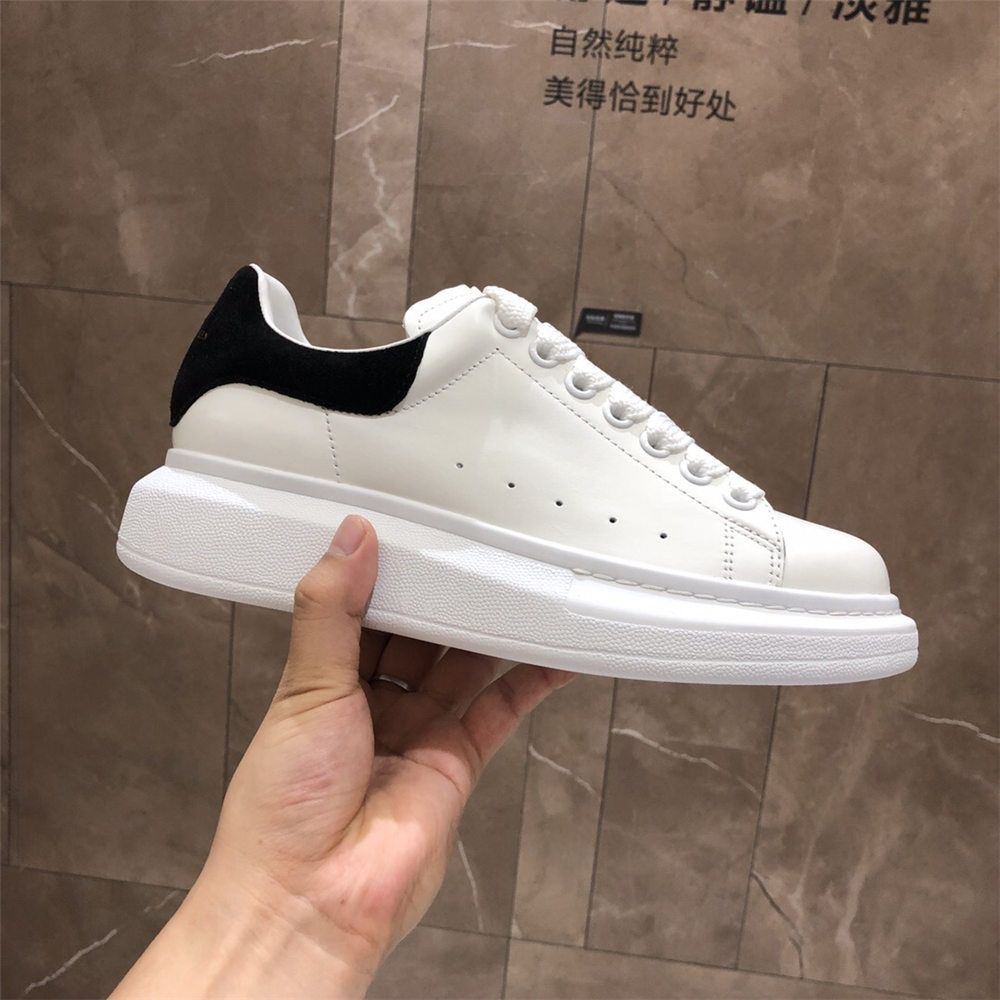 2019 Best Zapatillas de deporte para mujer Zapatos de cuero casuales sólidos