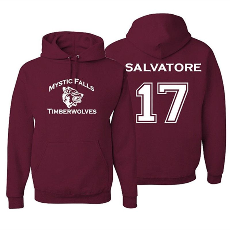 Compra Mystic Falls Timberwolves Vampire Diaries 17 Mujeres Con Capucha  Sudadera Polar Con Capucha Femme Con Capucha Marrón Tamaño De Asia Barato |  Entrega Rápida Y Calidad | Es.Dhgate