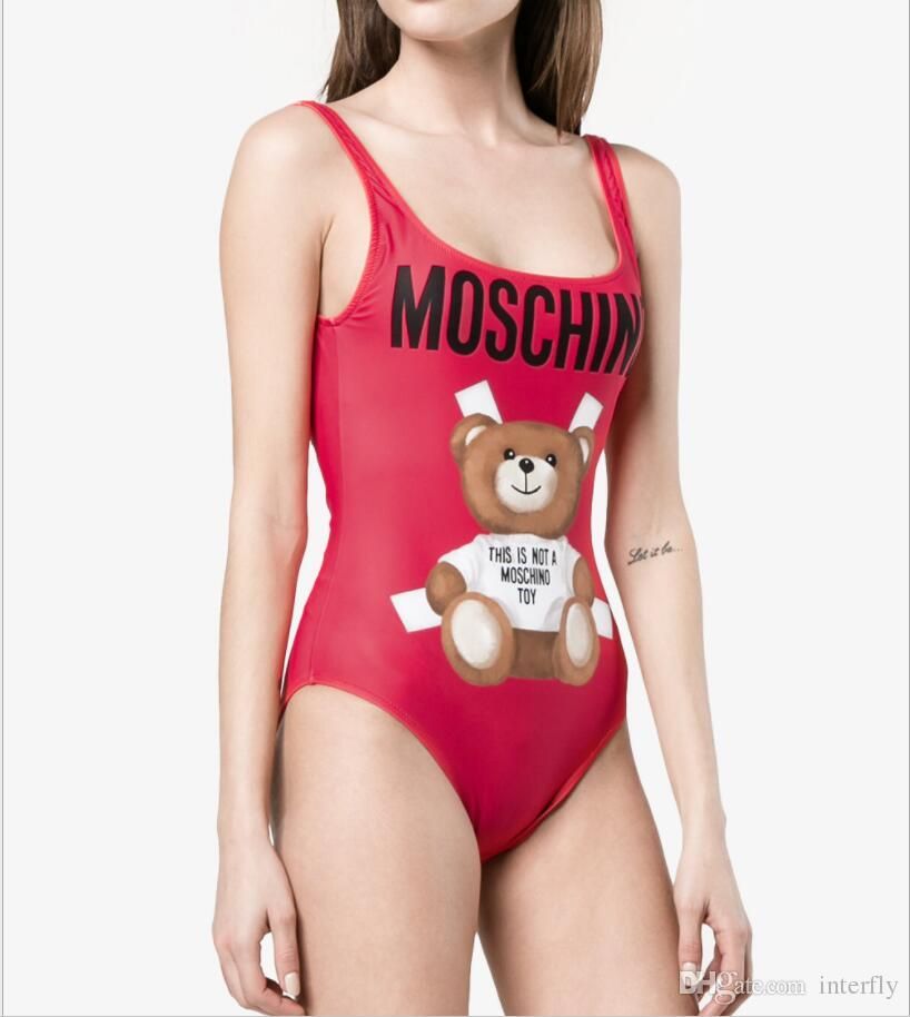 moschino swimming suit