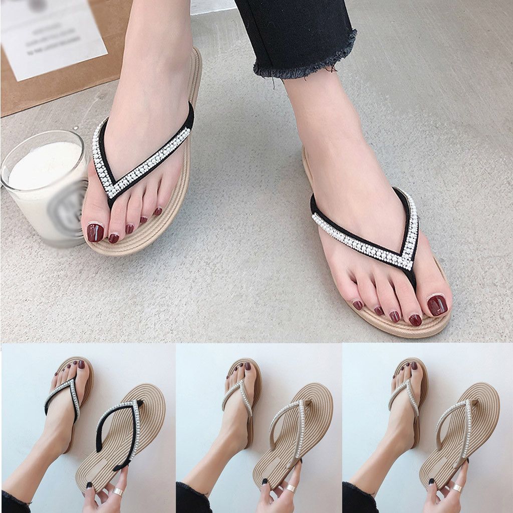 flip flops for wide feet womens