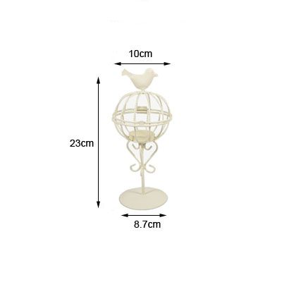 B - Streetlight stand - Small white