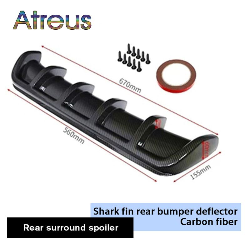 Acheter Voiture Universel Arriere Spoiler Abs Autocollants Pour Opel Insignia Vw Golf 4 7 5 Mk4 Peugeot 206 207 208 508 Touareg Tiguan 2017 De 23 28 Du Liuyangcar Dhgate Com