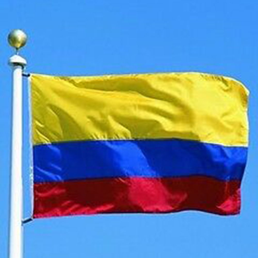 2021 Columbia Country Flag 3x5 FT Printed Polyester 90x150 CM Colombian 