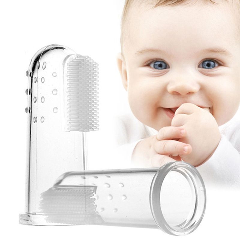 finger toothbrush for newborn