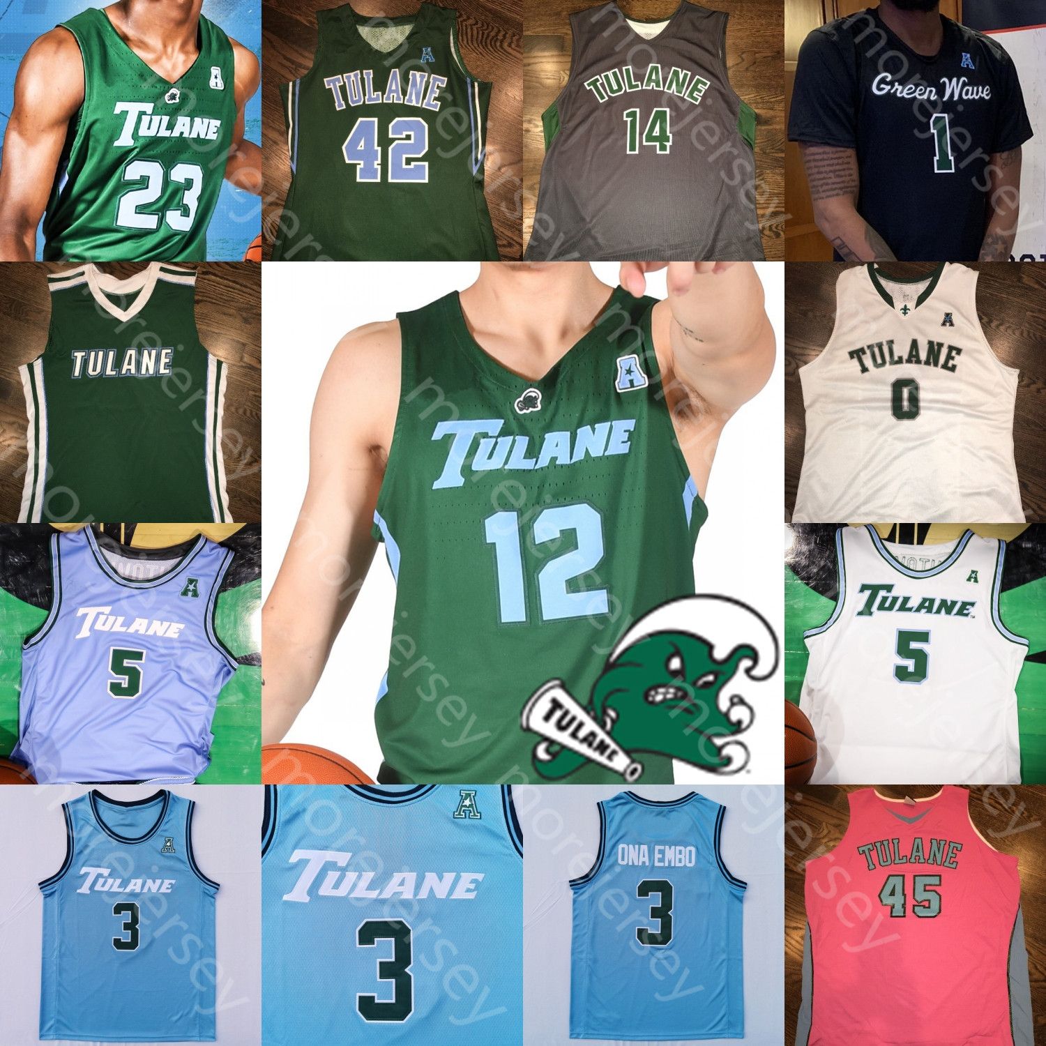 tulane basketball jersey