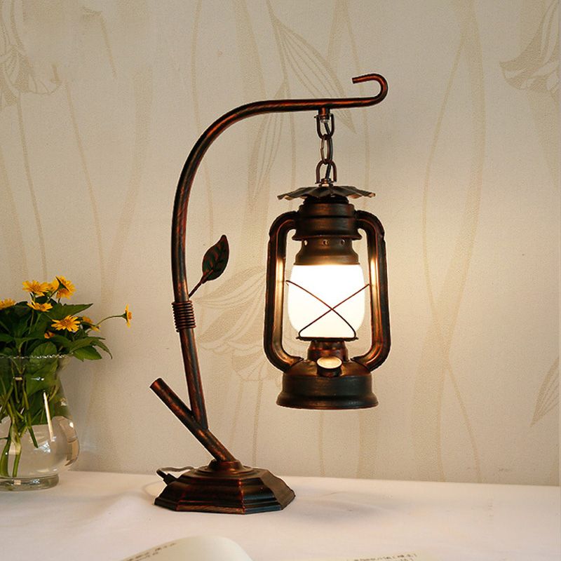 retro table lamp