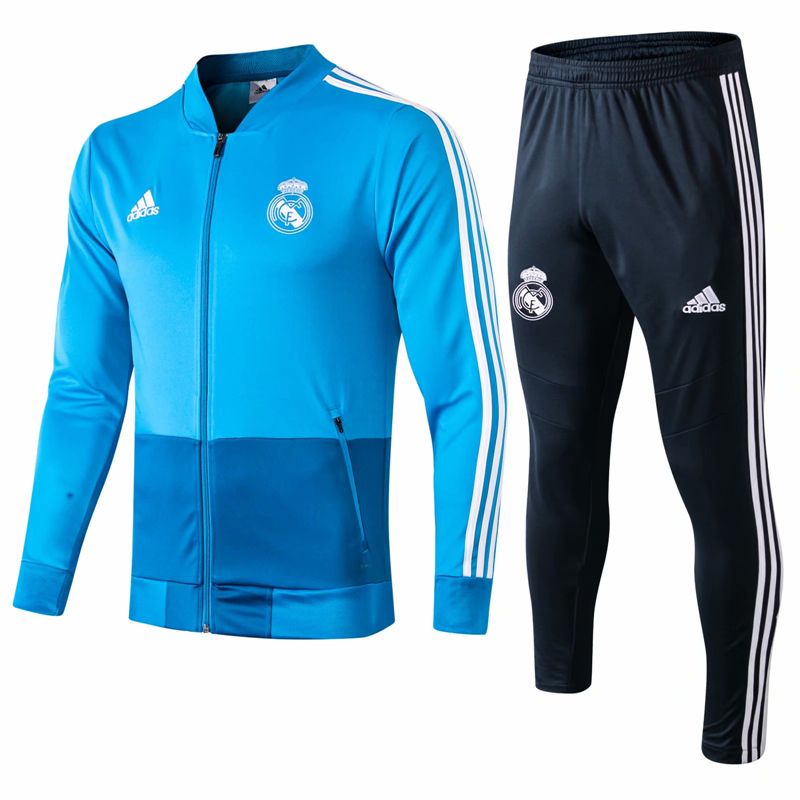 superior de la venta 19/20 Real Madrid hombre chaqueta azul 2020 camiseta