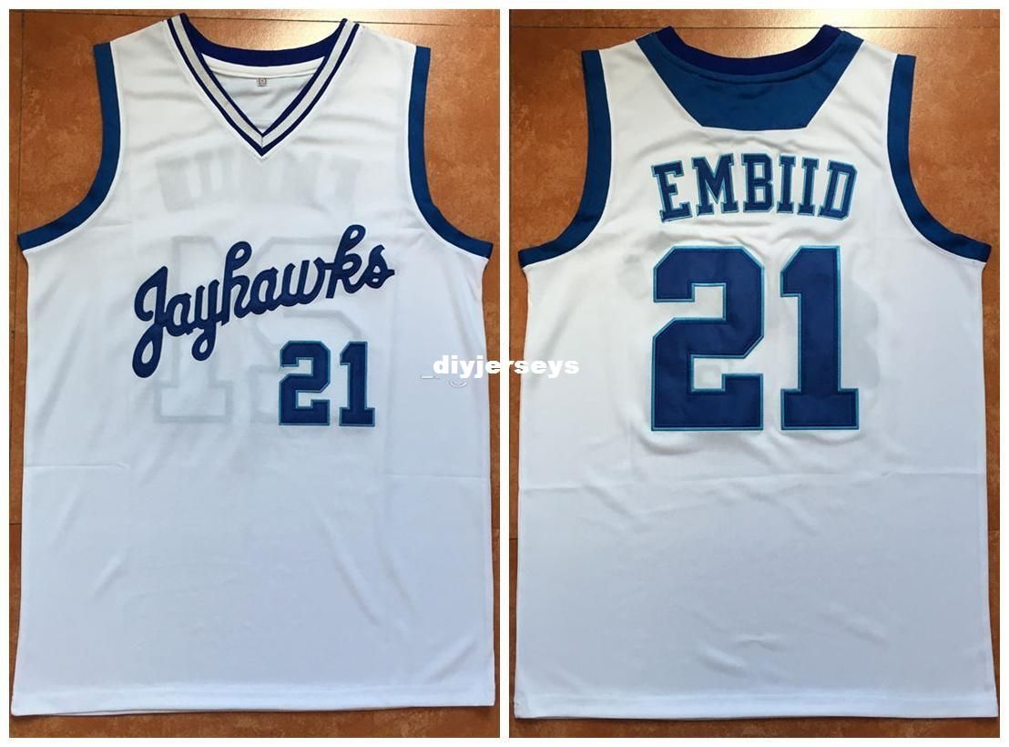 joel embiid kansas jersey