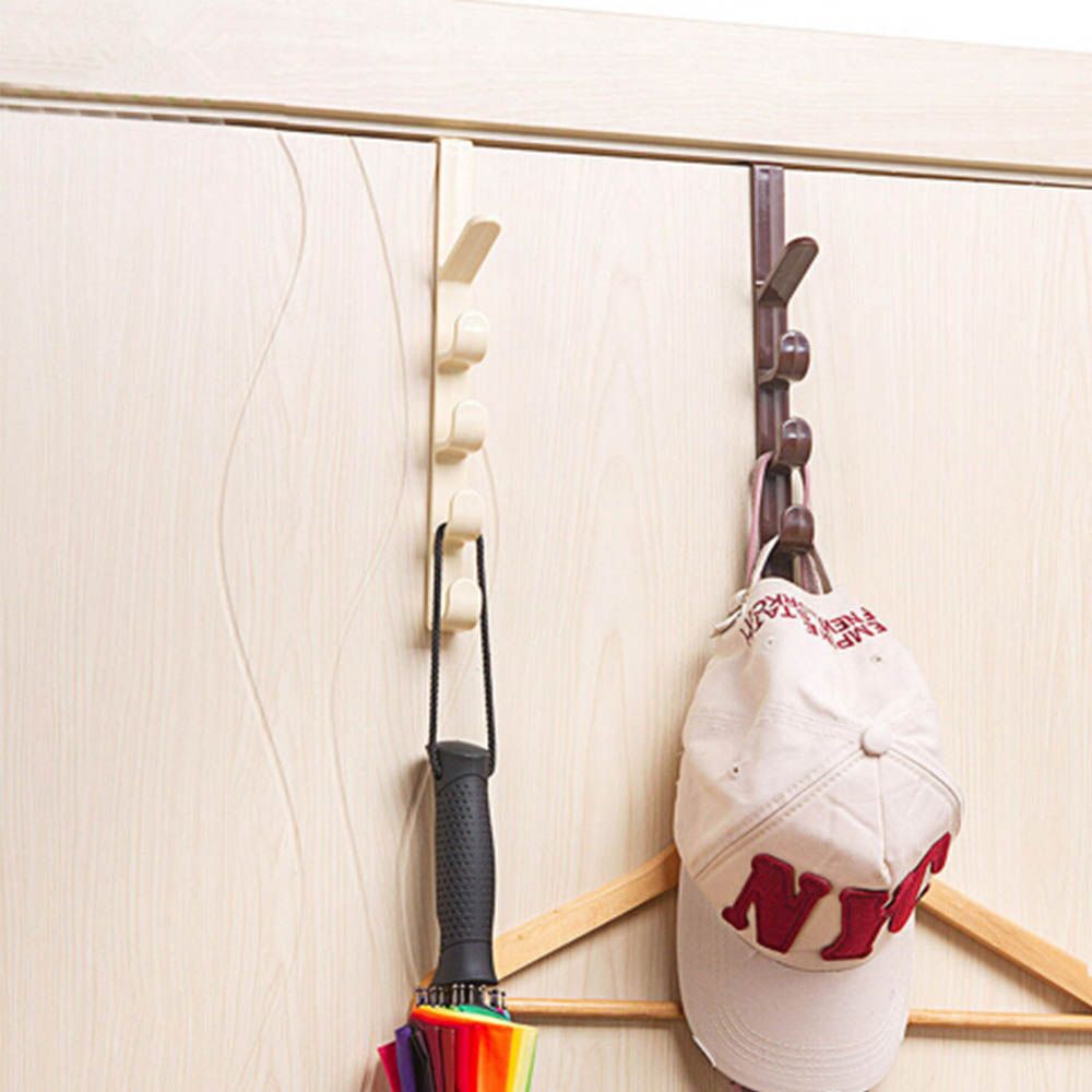 Hanger Hook Clothes Storage Holder Over The Door Multipurpose Towel Hanging Rack
