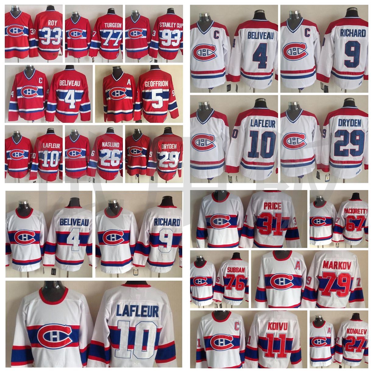 ccm montreal canadiens jersey