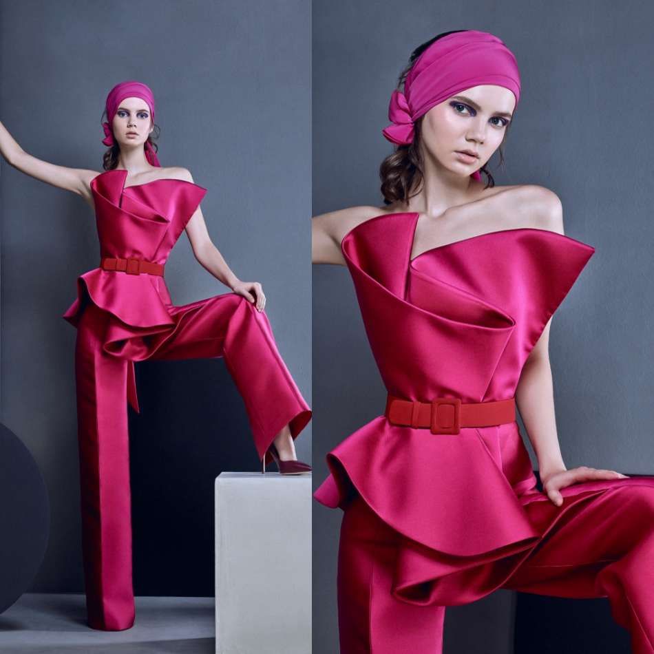 fuchsia prom dress 2019