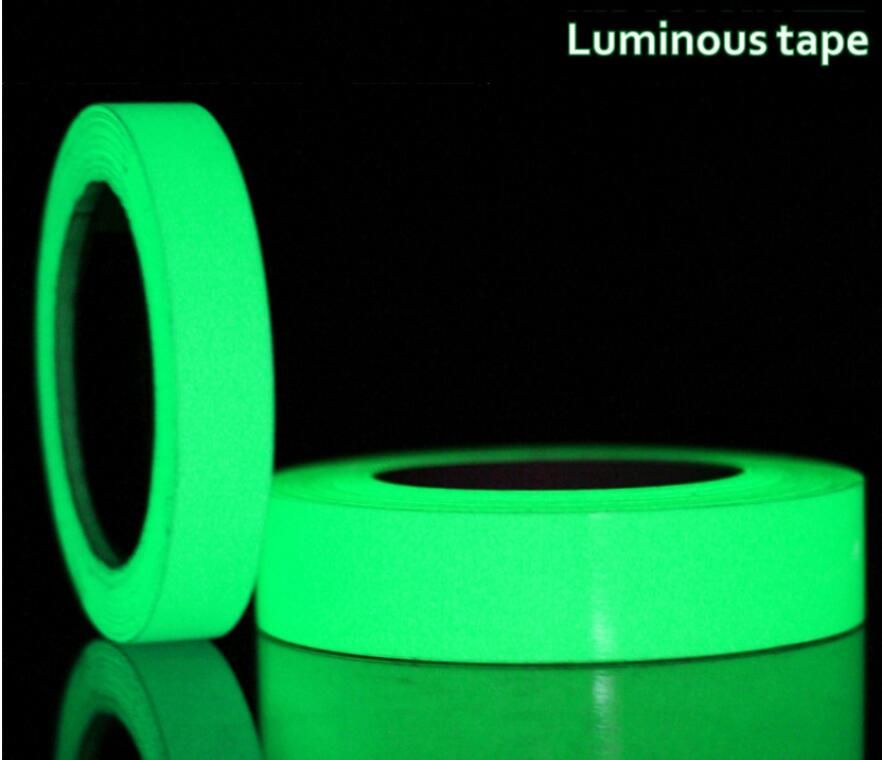 Luminous Tape Stripe Glow in Dark Wall Sticker Safety Fluorescent Tape 3 Sizes