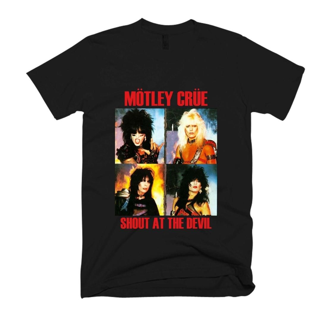 motley crue shout at the devil shirt