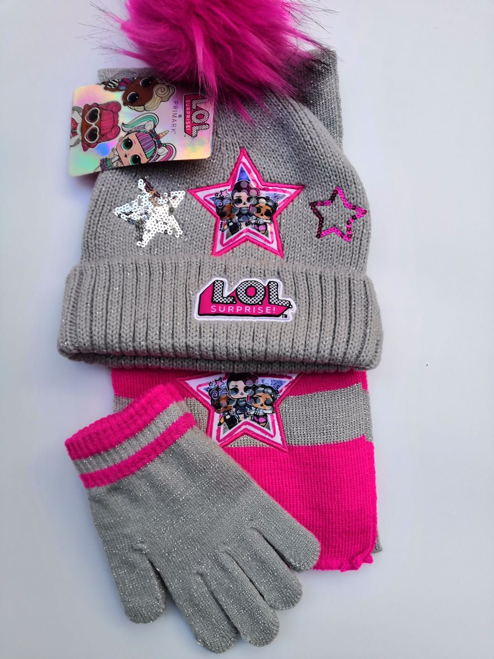 Lol hat and scarf set Clearance