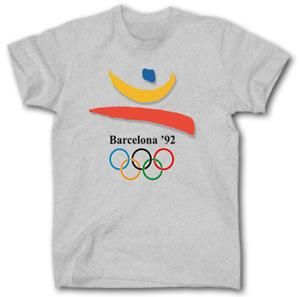 BARCELONA 92 OLYMPIC GAMES T SHIRT S XXXL RETRO SPAIN ESPANA SPORT T Shirt With Shirt Moto Shirts From Gali10, $11.68| DHgate.Com