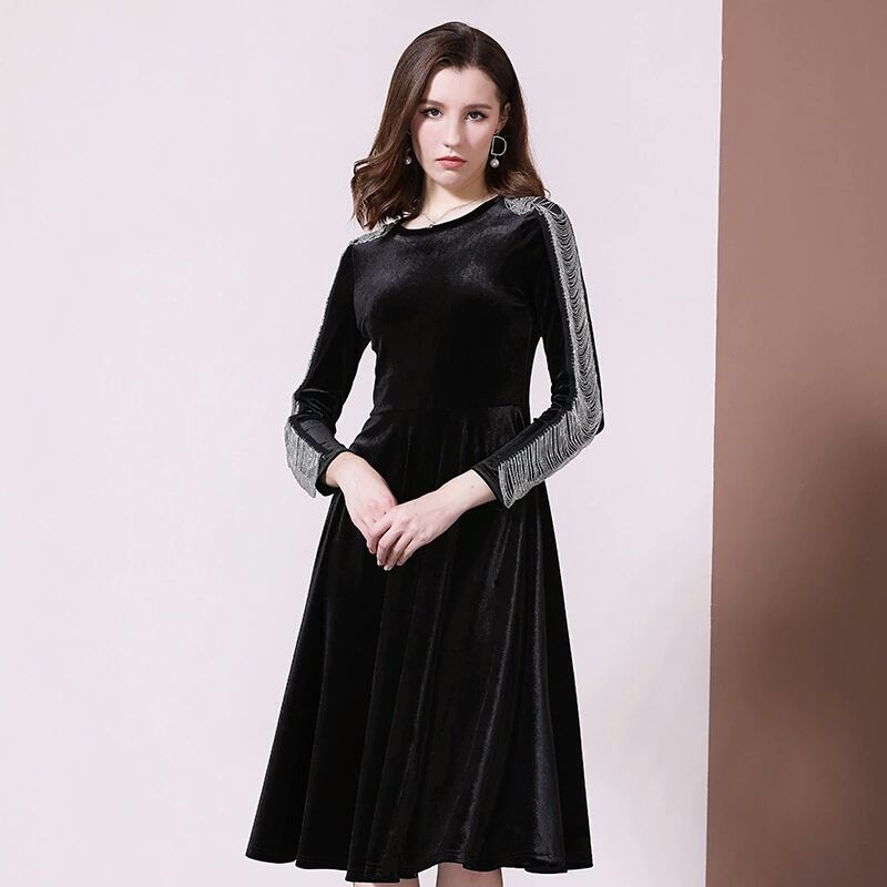 velvet designer dresses