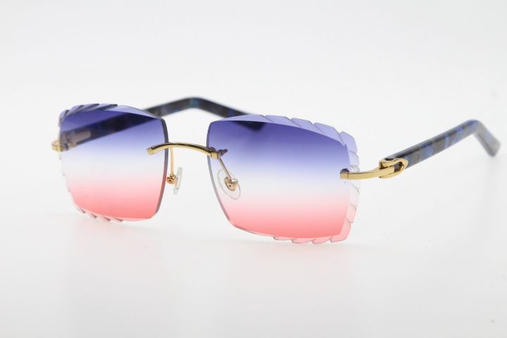 Gold Blue Red Lens