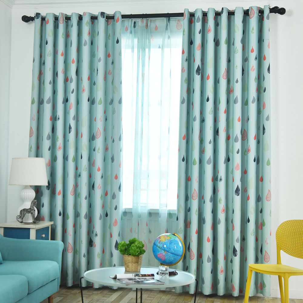 2019 Jarl Home Blackout Curtains For Side Door Windows Water