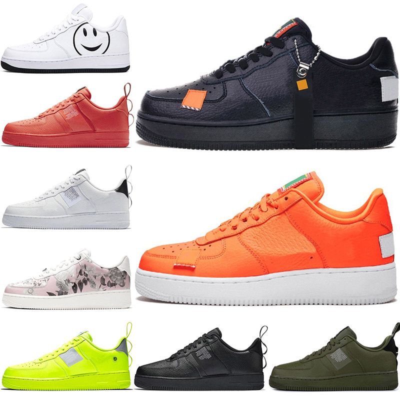 Nike Air Force 1 Shoes One Just Do It Top 1s Dunk Utility Nero Rosso Volt  Sneakers Scarpe Da Basket Da Uomo Forze Floreale ROSA OFF Platform Scarpe  Da Tennis Donna Da