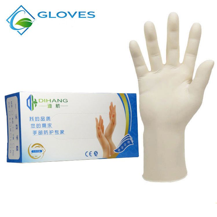 protective rubber gloves