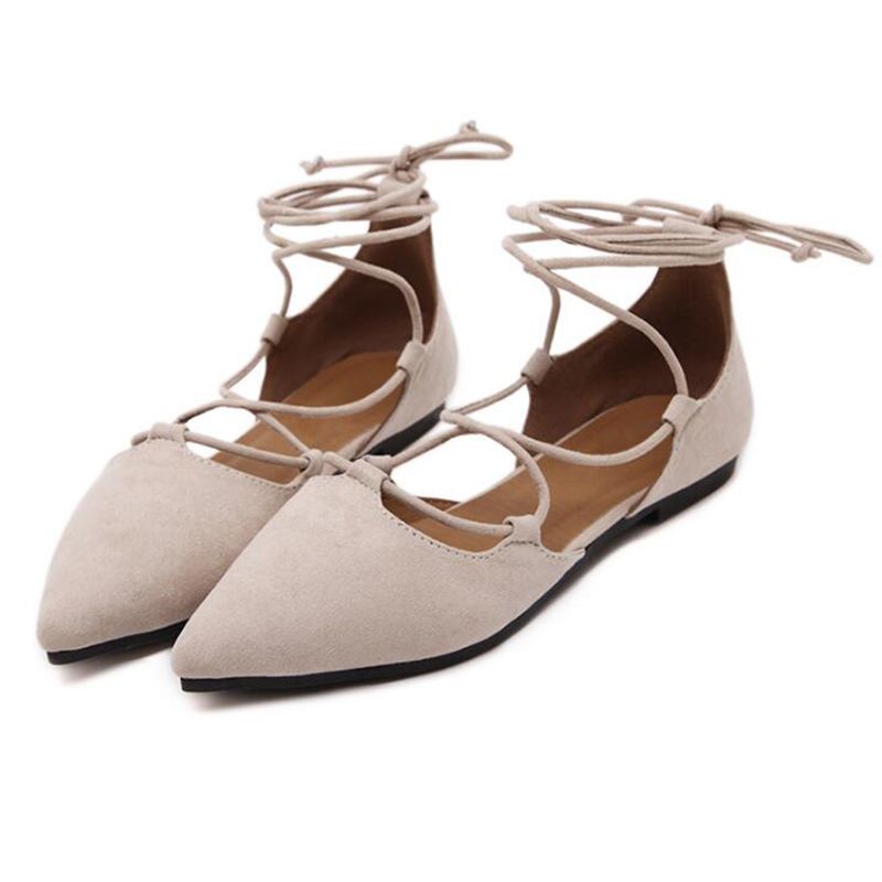 ballet pumps with ankle strap