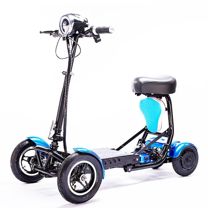 2021 Four Wheels Electric Scooter For Adults 8 Inch 500W 36V Smart
