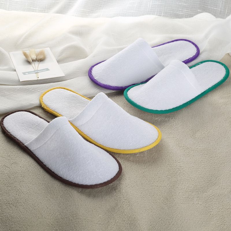 Bulk Order Factory Price Disposable Slippers Disposable Guest Slippers ...