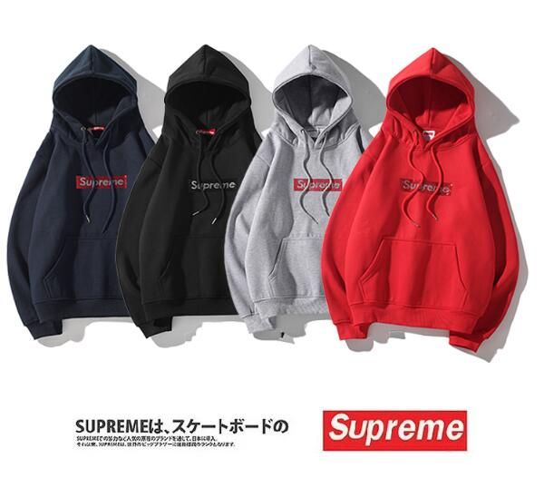 swarovski box logo hoodie