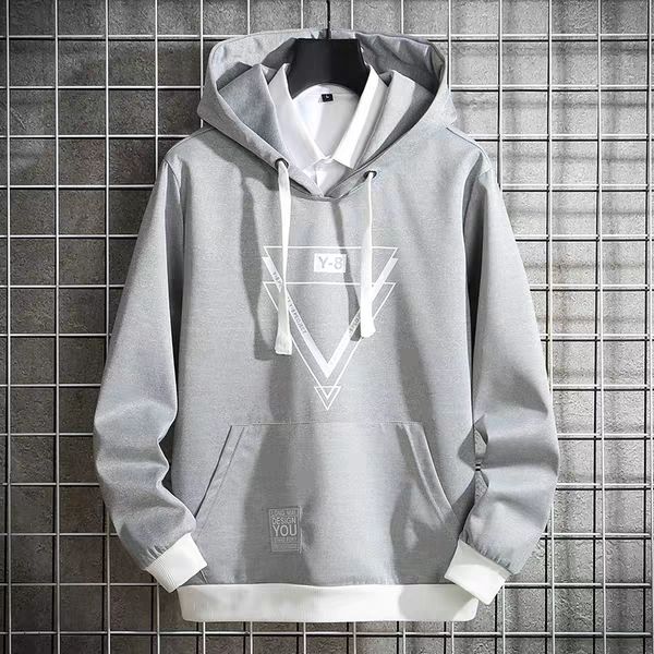Compra Sudaderas Para Hombres De Primavera Y El Otoño De 2020 Del Nuevo Estilo  Coreano Suelta Encapuchadas Ocasionales Parejas Chaqueta Chaqueta De Estilo  Logotipo Del Desgaste De Los Hombres Populares Del Desgaste