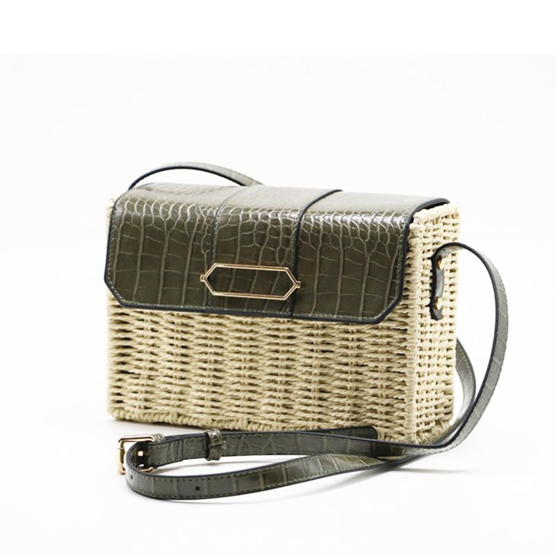 bucket bolsa woven