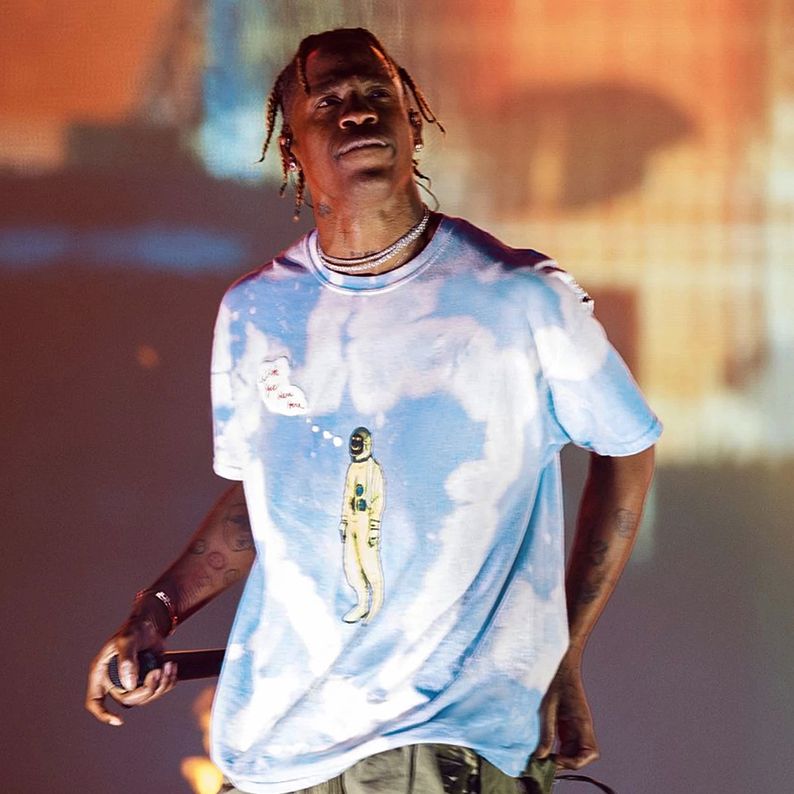 2019 Cool America Casual Travis Scott Astronaut Astroworld Cactus Jack Bear Graffiti Street Men Women Tshirt Tie Dye Tee Tops T Shirts Vintage T Shirts Sale From Nigok 25 39 Dhgate Com