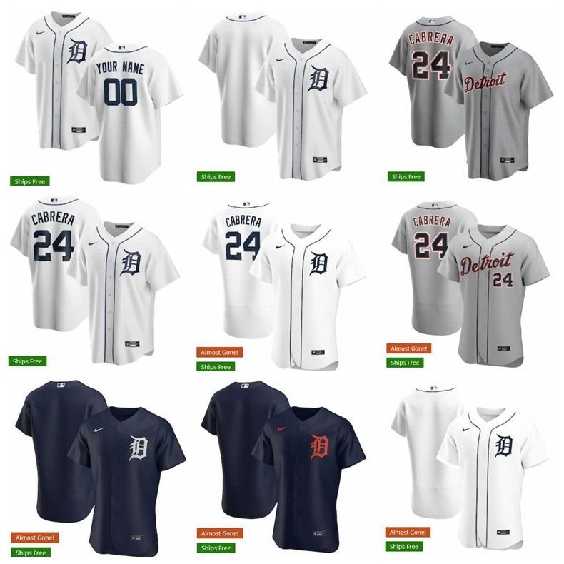black detroit tigers jersey