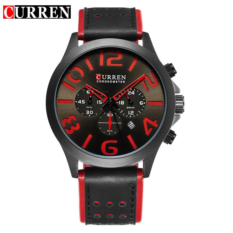 curren chronograph watch price