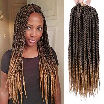 18 Inch Straight Box Braids Crochet Hair Extensions Dreadlocks Twist Crochet  Braids Hairstyles Kanekalon Braiding Hair Braid Styles Long fo