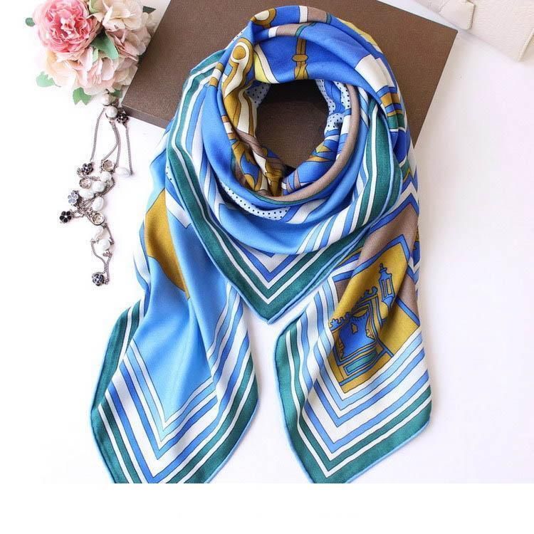 silk winter scarf