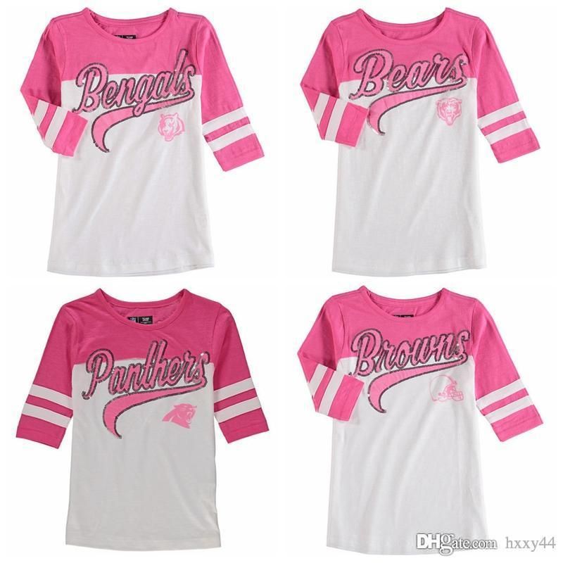 girls pink chicago bears jersey