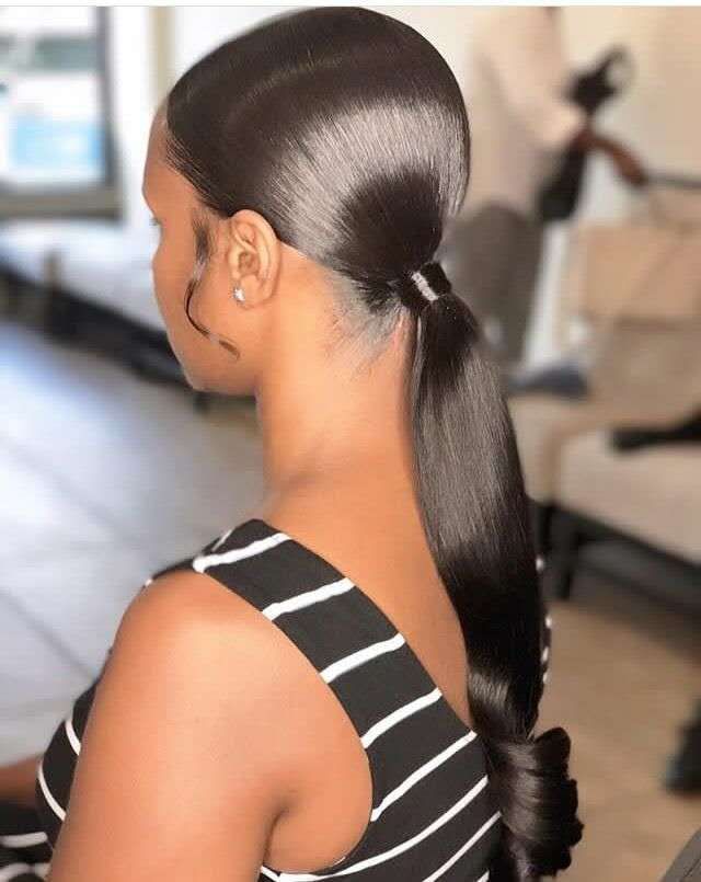 Drawstring Ponytail Human Hair Simple Straight Curly Wraps