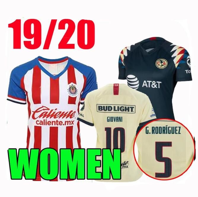 19 Top Thailand Women Chivas Guadalajara Club Mexico Liga Mx Club America Unam Soccer Jersey Club De Cuervos 19 Football From Jerseyclubsoccer000 13 58 Dhgate Com