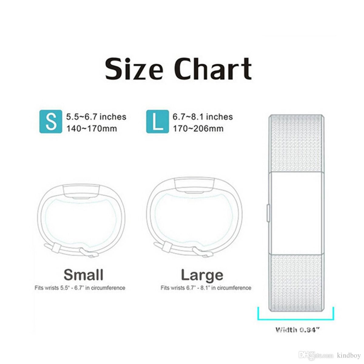 Wristband Sizes Chart