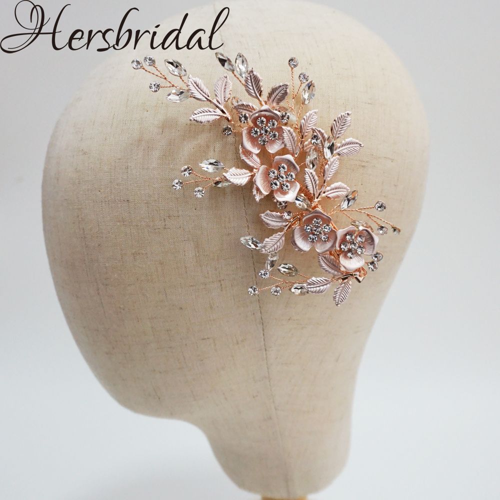rose gold hair clip