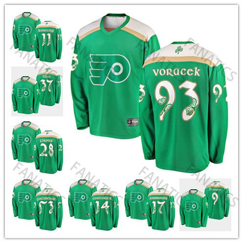 flyers st patty's day jersey