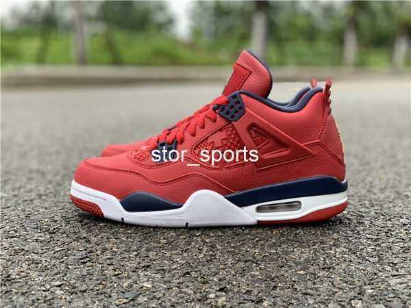 Compre 2019 Nuevo Jordan Retro 4 SE FIBA Zapatillas De Baloncesto Para  Hombre Marca De Calidad Superior 4s Zapatillas De Deporte Gym Red CI1184  617 Tamaño US7.5 13 Con Caja A 89,98 € Del Stor_sports | DHgate.Com